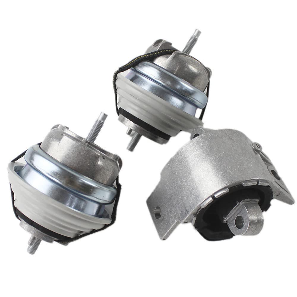 CF Advance Compatible with Jaguar XF XJ Set 3Pcs 2010-2019 Engine Motor and Trans Mount MK242 MK240 MK240 2010 2011 2012 2013 2014 2015 2016 2017 2018