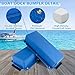 Dock Bumpers 16 Inch,Boat Dock Bumper,Dock Bumper Guards Dock Bumper,Dock Bumpers Marine,Boat Dock Guards,Dock Post Bumpers Boat Bumpers for Docking Piling,Screws Included (Blue)