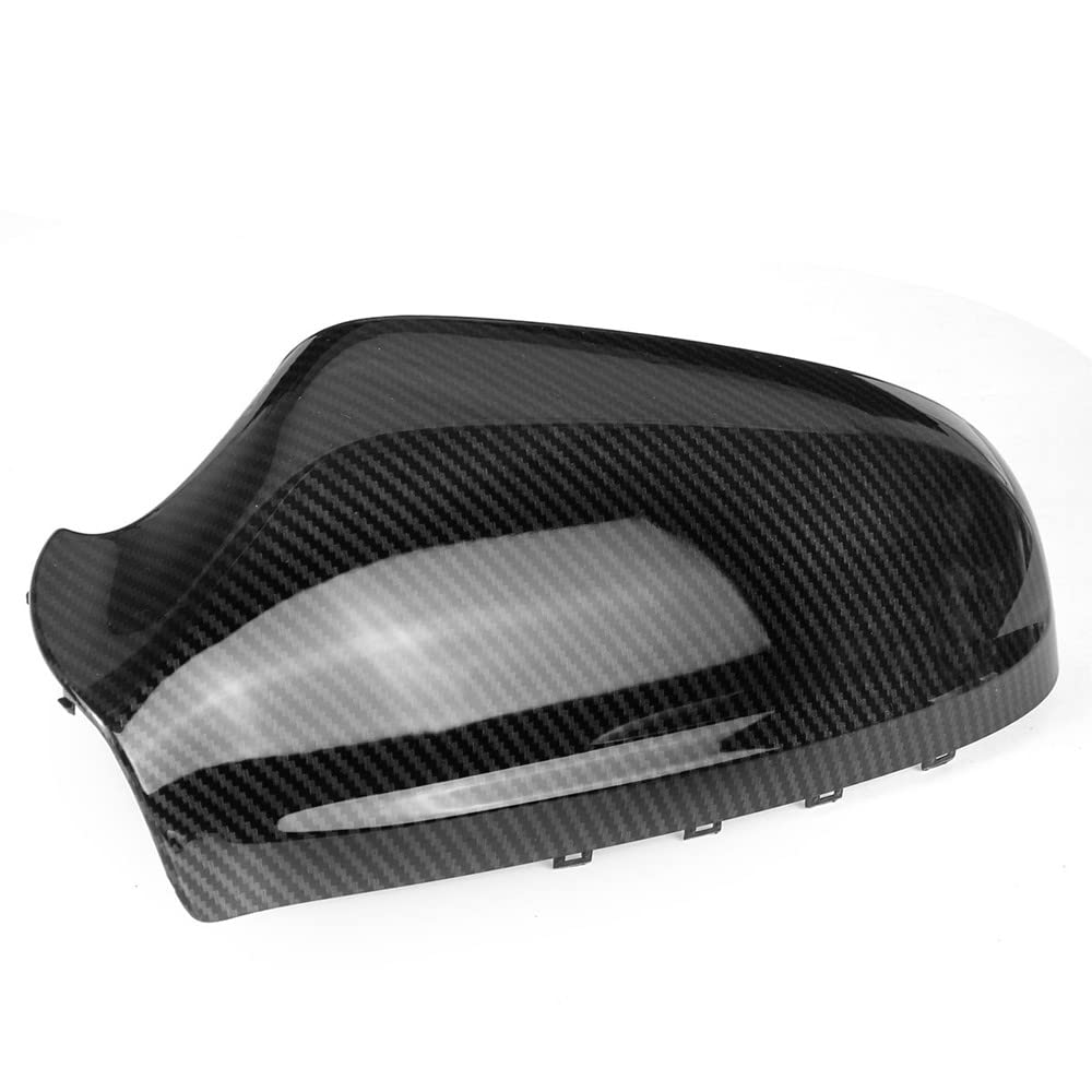 Espejo tapas de cubierta para Opel para Vauxhall para Astra H 2004-2013，Exterior espejo retrovisor carcasa de la puerta del ala espejo cubiertas de reemplazo
