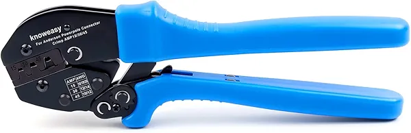 Knoweasy Powerpole Crimper, Amp Crimp Tool for 15, 30, and 45 Amp Connectors - Precision Powerpole Crimping Tool Compatible with Anderson Powerple Connectors for Reliable Electrical Connections
