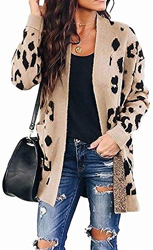 ZESICA Women's Fall Winter Long Sleeves Open Front...