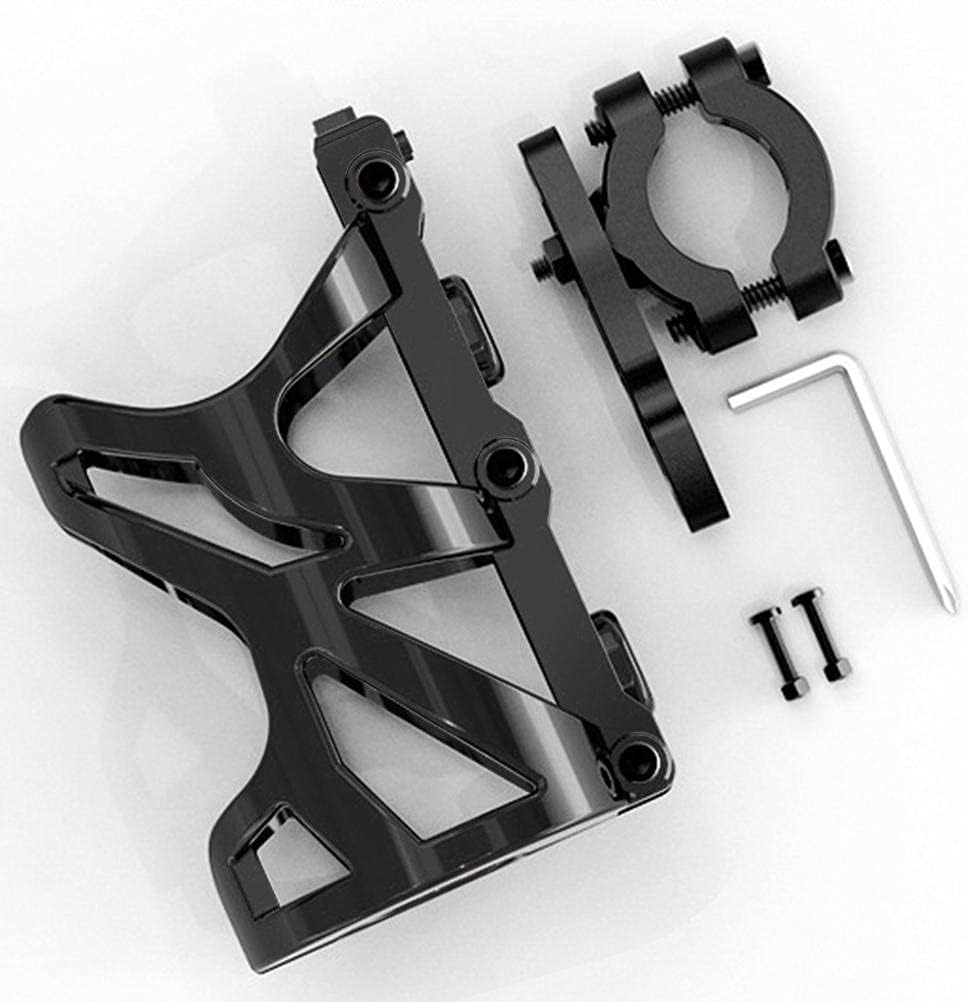 Bike Water Cup Holder, Lightweight ABS Drink Cage with Screws and Tool for Motorcycle, MTB, Road Bike, Stroller (18-32mm)