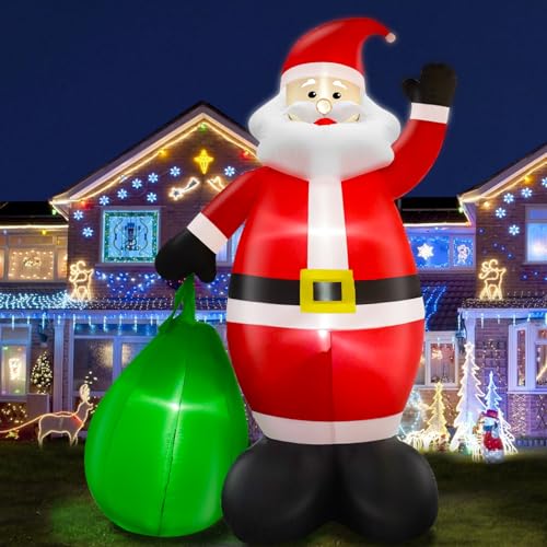 Giant Inflatable Santa Yard Decor