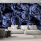 wall26 Wall Sticker/Wall Mural Elegant Rose Flower Floral Photo, Not Peel and Stick, Non-Woven Wallpaper Decorative for Bedroom, Living Room, Office - 96x144 inches