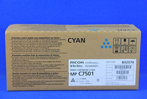 Toner cyan MP C7501 compatible imprimante de bureau Ricoh