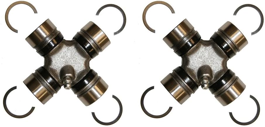 U Joints - 2x Intermediate Shaft Front and Rear Joints Universal Joint,Automotive Replacement Universal Joints,U-Joint Compatible with Dodge W100 Series 1961-1967