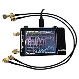 SODIAL para Nanovna Red de Vectores Analizador Prensa Pantalla Hf VHF UHF UV 50Khz-900Mhz Analizador de Antena Recargable