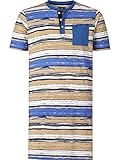 herren nachthemd kurz Comfort Fit – bequem und gerade geschnitten