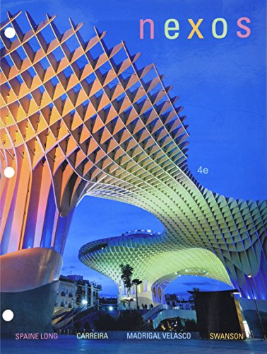 Bundle: Nexos, Loose-Leaf Version, 4th + MindTap Mobile App Printed Access Card for Spanish: Nexos + iLrn Language...