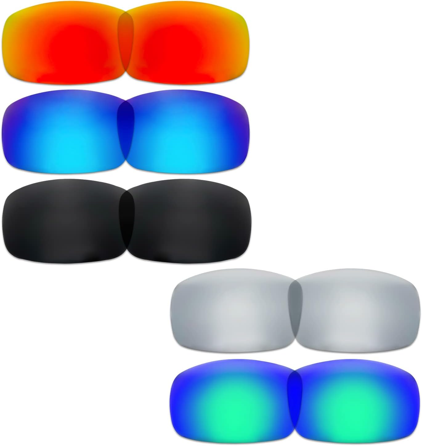 Lenti Polarizzate UV400 Occhiali Da Sole Clip On Magnetici Polarizzati | 5 Lenti Intercambiabili | Per Guida E Sport Accessorio Guida Notturna - Foto 10