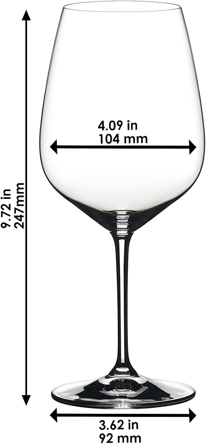 Riedel SST (SEE, SMELL, TASTE) Cabernet Wine Glass, Set of 2, Clear -