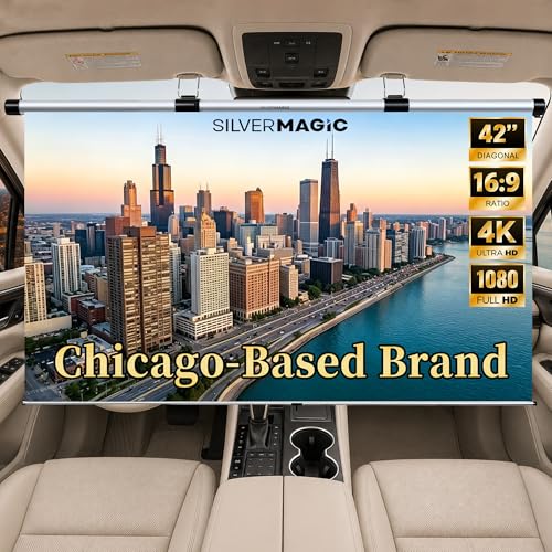 SilverMagic 42 inch ALR Pull Down Screen