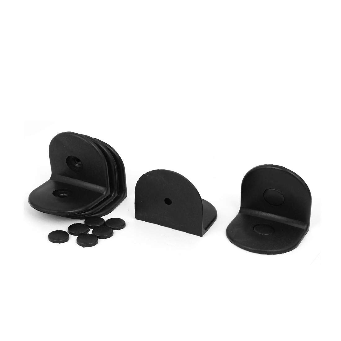 New Lon0167 Bathroom Plastic Featured Corner Brace Joint Reliable Efficacy