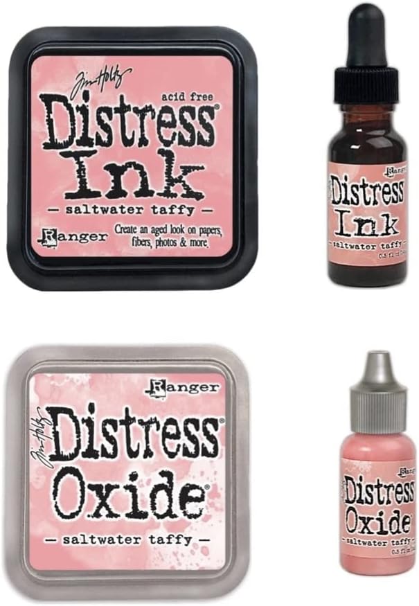 Tim Holtz Distress Oxide and Reg Inks & Pads Saltwater Taffy