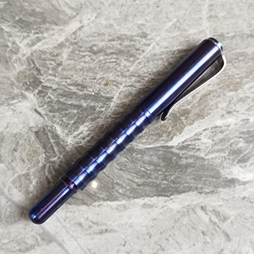 Duffire Titanium Fountain Pen For Writing Fine Nib With Clip, Refillable Office Writting Pen For Men And Women, Handcrafted Signature Pen #TOP6