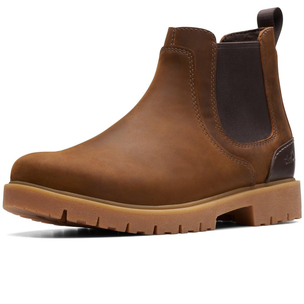 Clarks Botín de hombre marrón 173455
