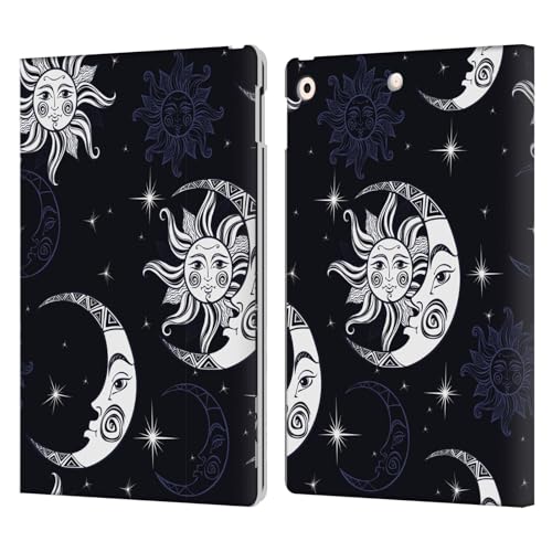Protection iPad 10.2 Haroulita étui cuir mystique compatible tablette Apple 7e 8e 9e génération