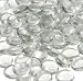 Glass Gems for Vase Accents and Crafting (1 Bag, Clear Gems)