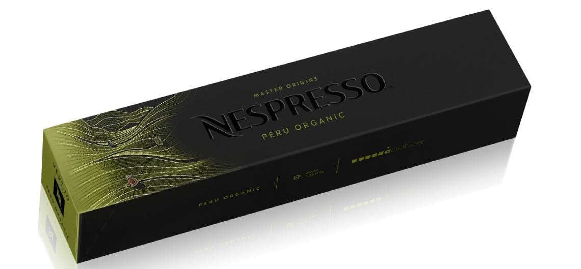 Nespresso Vertuoline Capsules MASTER ORIGINS PERU ORGANIC