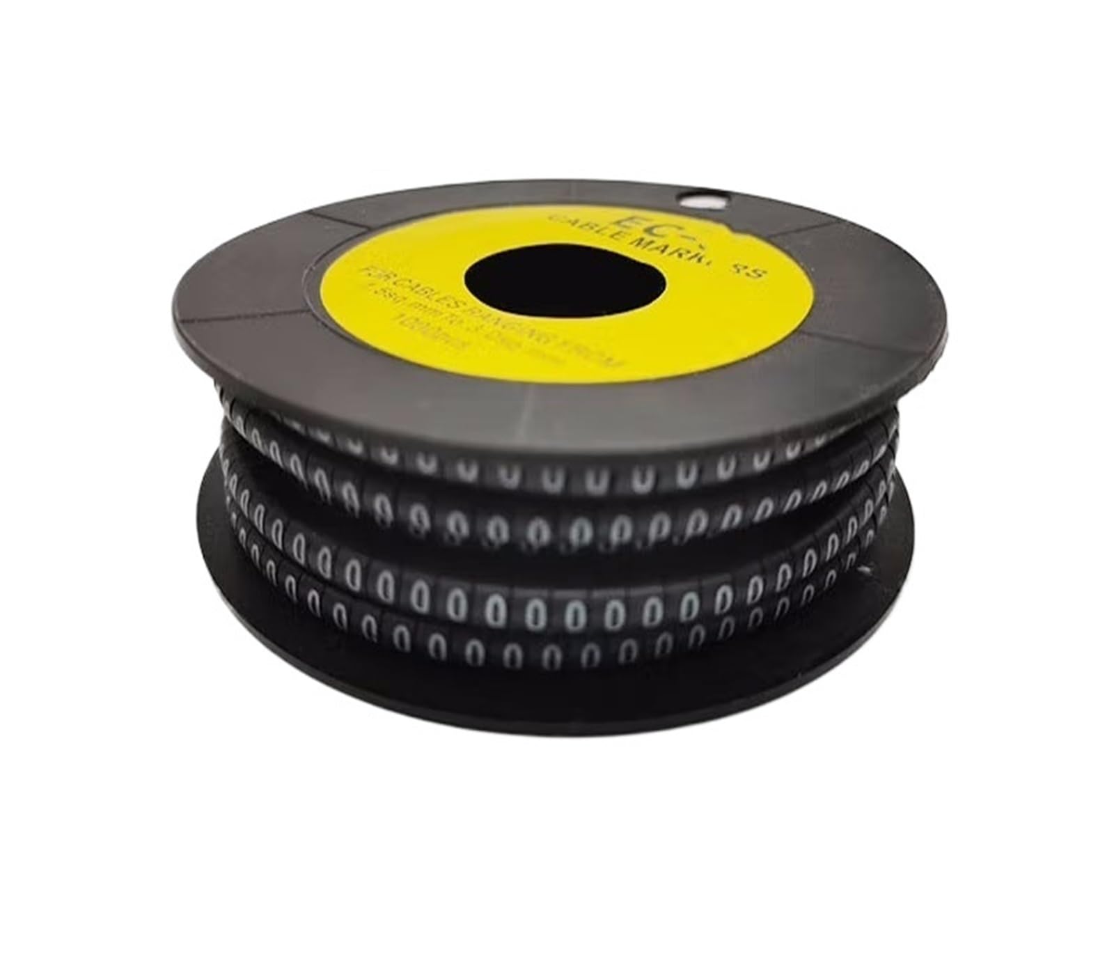 Byqadft Color-00 250/500/1000Pcs 0 To 9 Number Wire Marker