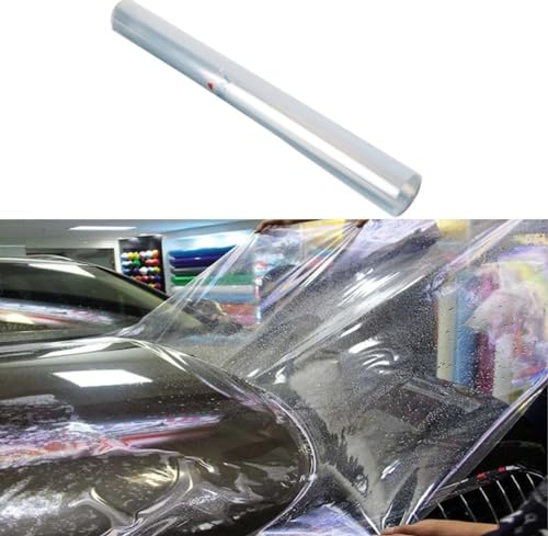 Image of WALLMATE Transparent Contact Paper Vinyl Clear Glossy(60X254 /CM) Self-Adhesive Film Cover Removable