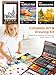 Soucolor Art Supplies, 192-Pack Deluxe Art Set Drawing Painting Supplies Kit with Acrylic Pad, Watercolor Pad, Sketch Book, Canvases, Acrylic Paint, Crayons, Pencils, Gifts for Artist Adults Teen Kids