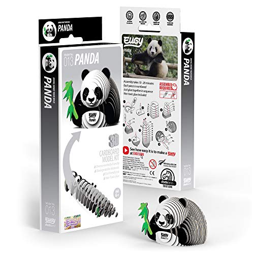 Eugy Panda Bear 3D Puzzle, 29 Piece Eco-Friendly Educational Learning Puzzles For Kids 6+ #TOP1