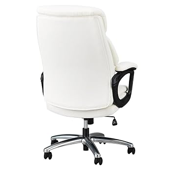 チェア　白レザー Amazon.co.jp: ニトリ オフィスチェア BIZ コーリン ブレス