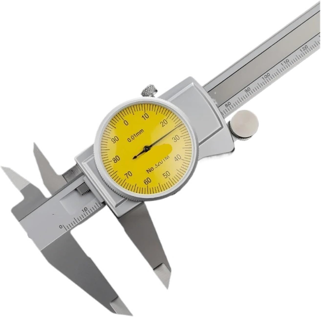 with Watch Caliper 150/200/300MM Stainless Steel with Roller(3201M-200 0-200mm)