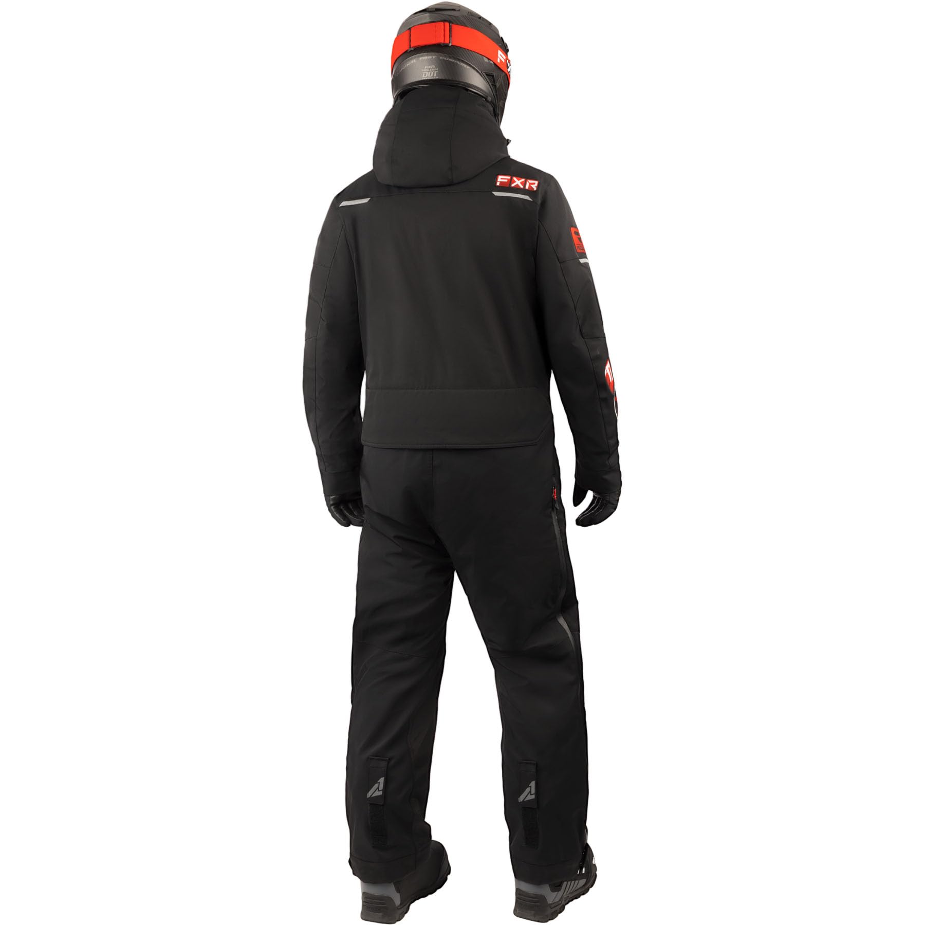 FXR Men's Maverick Lite Monosuit 2025 (Black/Red - 2X-Large)
