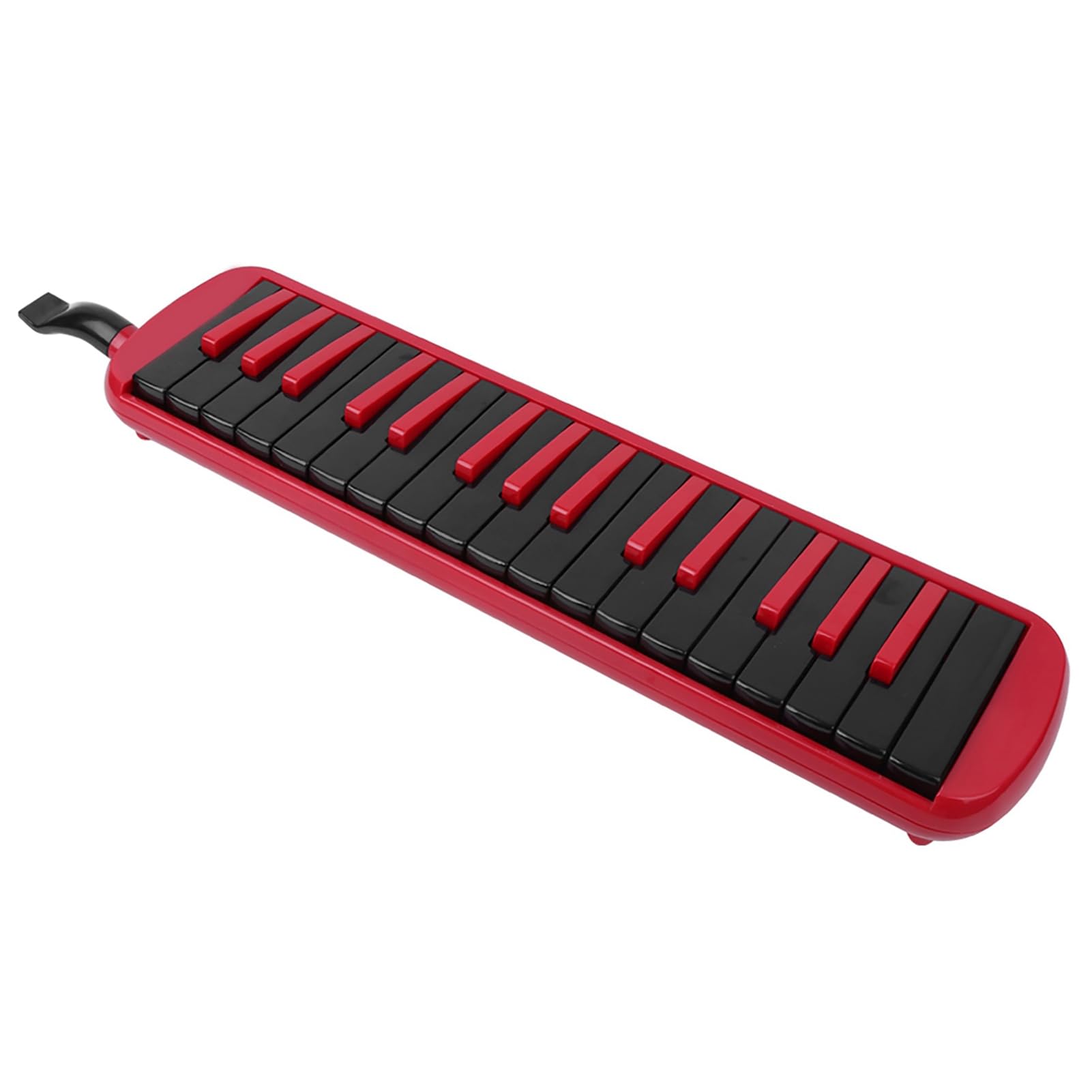Generic Instrument de Musique Mélodica Bleu Compact à 32 Touches avec Sac pour la Pratique Débutante F-32s pour les Fans de Mélodica (rouge)