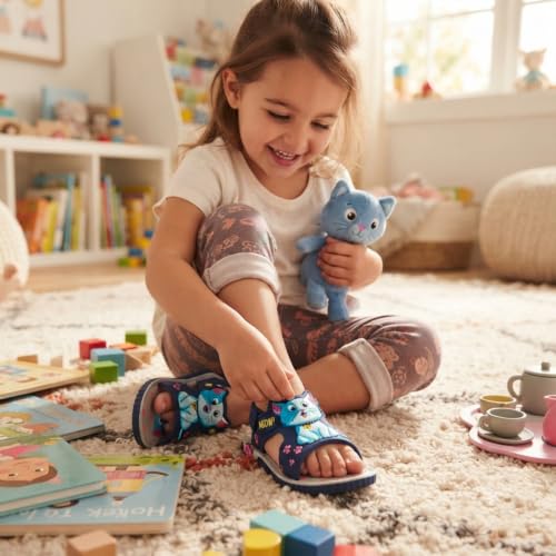 Image of Coolz Kids Chu-Chu Sound Musical Sandals C-06-A for Baby Boys and Girls Age 1-3 Years