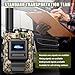 2Pcs 4G Camo Walkie Talkie for Adults,Long Range 4G 1000 Mile Rechargeable Two-Way Radios 3-Day Battery Runtime Ideal for Hiking,Camping,Work,and Emergency Use Portable Two-Way Outdoor Radio(SIM Card)