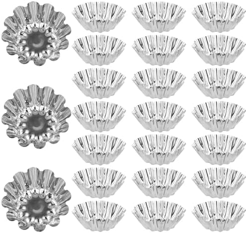 8 pouces Petits moules à tarte jetables en aluminium, 10 pièces, Mini