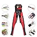 3 in 1 Self-Adjusting Wire Stripper Cutter, Wire Crimping Tool Wire Pliers for Wire Stripping, Cutting, Crimping 10-24 AWG (0.2-6.0mm²)