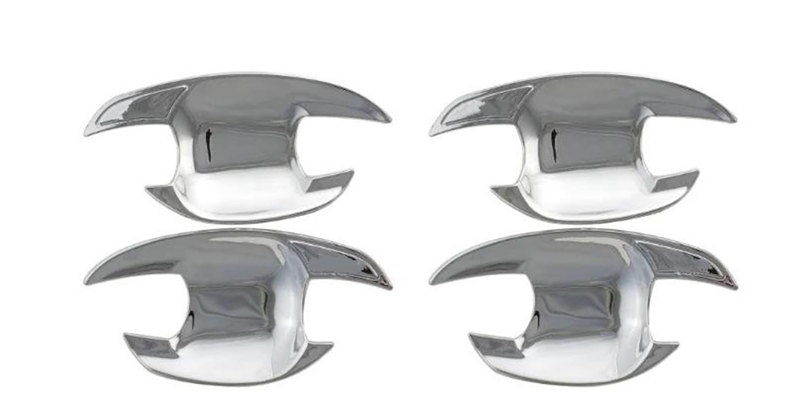 Cache-poignée de porte haut de gamme en ABS argenté pour tuning Prius ZVW30 2010-2015