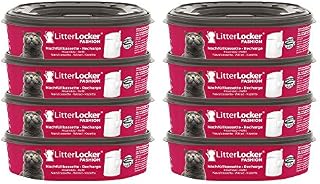 LitterLocker Plus Ośmiokątny wkład dla kota 8 sztuk