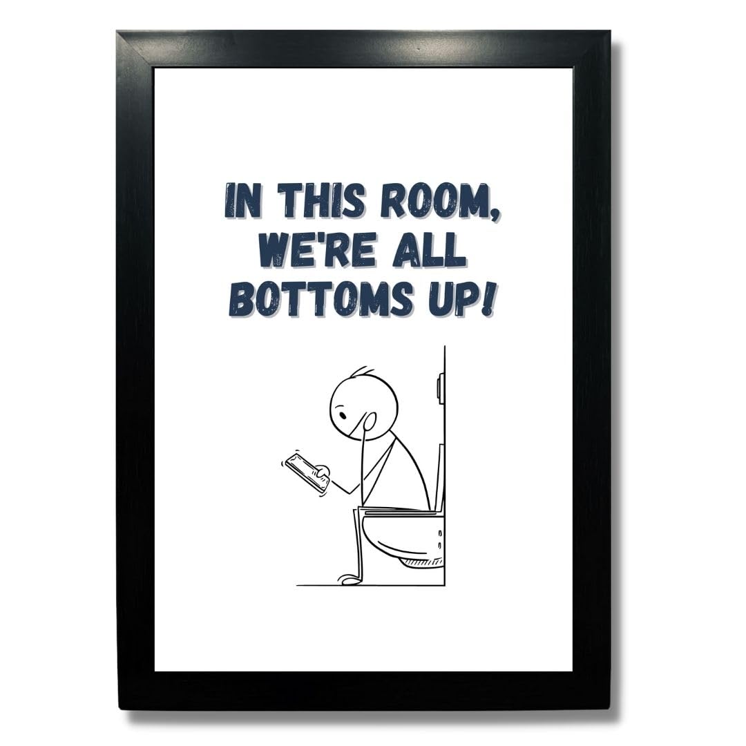 Framed Bathroom Posters - Motivational Quotes -10