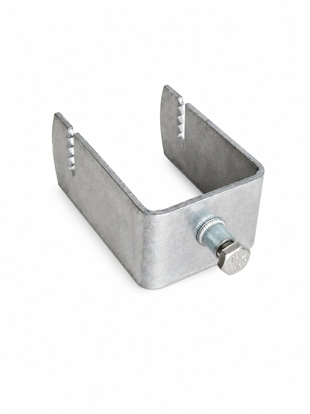 solar panel mounting bracket grip clamps, gapless clamp system, heavy-duty metal solar panel support, weather-resistant installation hardware | for 2.5"x1.5" (60x40 mm) pipe | pack of 8