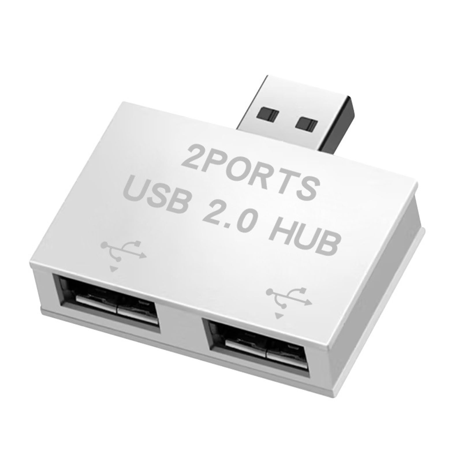 Maxtonser USB 2.0 A Male To Double USB Female Y Splitter Extension Adapter For Desktop Laptop Car Charging Adapter