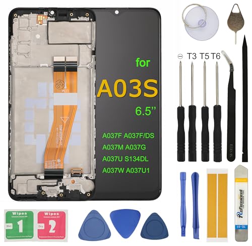 LCD Screen Replacement for Samsung Galaxy A03S SM-A037U A037F A037M A037G S134DL A037W 6.5