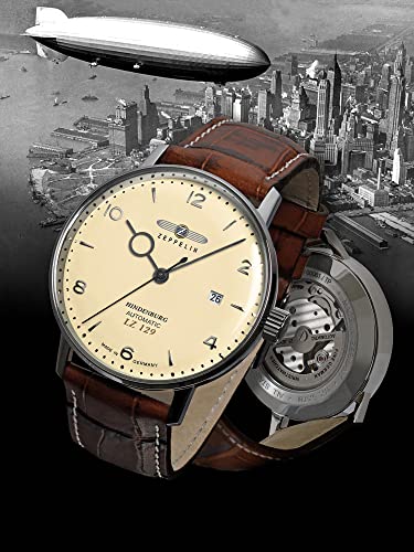 Zeppelin LZ 129 Hindenburg Analog Beige Dial Color Automatic Men Watch - 80625 - Image 3