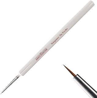 The Army Painter Psycho Brush - Detail Acrylic Paint Brushes Handmade in Europe - Rothmarder Sable Hair - Hobby Small Paint Brush for Art Watercolor Oil Painting Miniatures