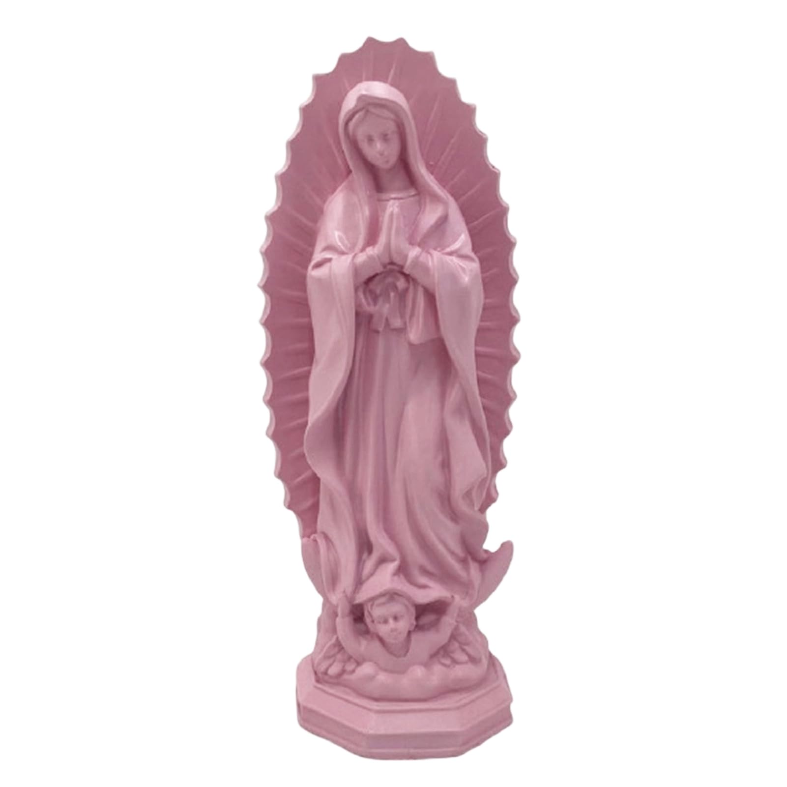 Zentriva Our Lady of Guadalupe Statue, Resin Virgin Mary Figurine