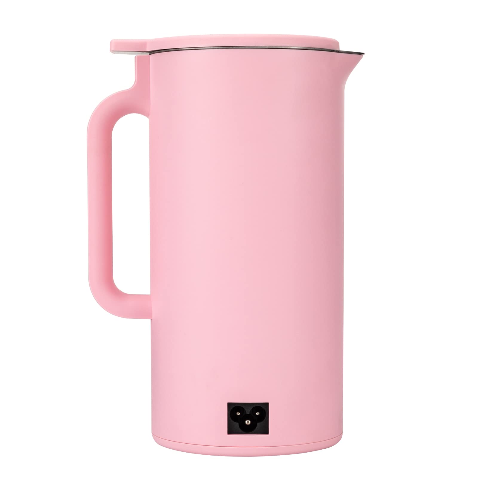 Mixeur et cuiseur à soupe en acier inoxydable - 350 ml - 6 programmes automatiques - Pour le lait de soja, le nettoyage, le jus, l'eau bouillante, les congeés et les purées - Rose