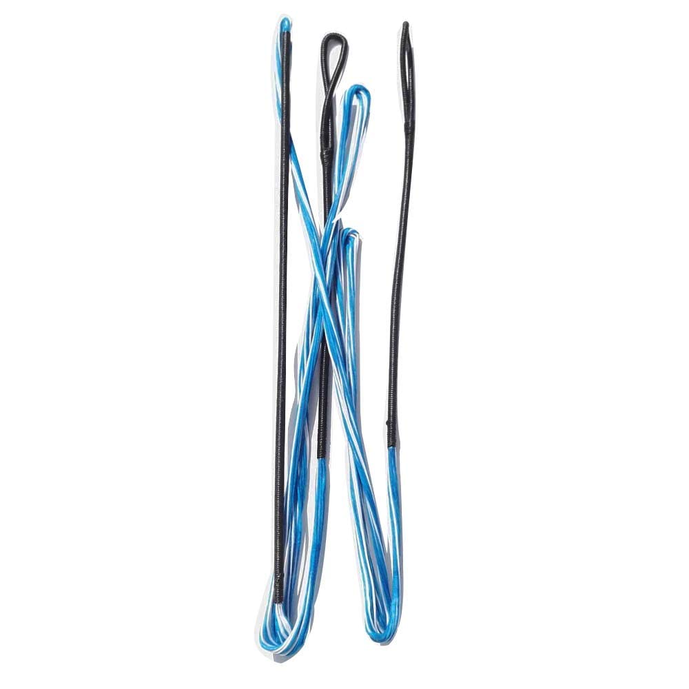 wolfman Dacron Bowstring Archery Recurve Bow String AMO 44-70 inch 16 Strands Handmade Replacement Bow String for Recurve Bow Longbow Traditional Bow(Type 8: AMO 65"(Actual 61.5")) — image 1