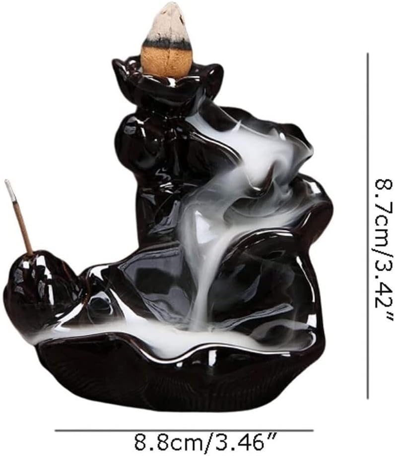 大峰作 蝋型鋳銅製 香炉 戯れ獅子 水晶 高岡銅器 置物 共箱