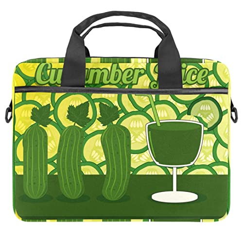 Sacoche pc portable 13-14.5" antichoc tournesol à bandoulière amovible