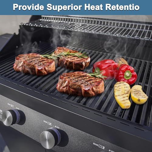 Image of Replacement Parts for Monument Grill 35633 41847NG 24367 24633 17842, A0212804 Cooking Grid for 35633 Monument Grill 4-Burner Gas Grill, Cast Iron Cooking Grids for Monument Grills 97888