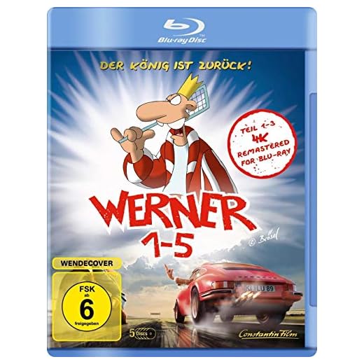Werner 1-5 - Königbox [Blu-ray]